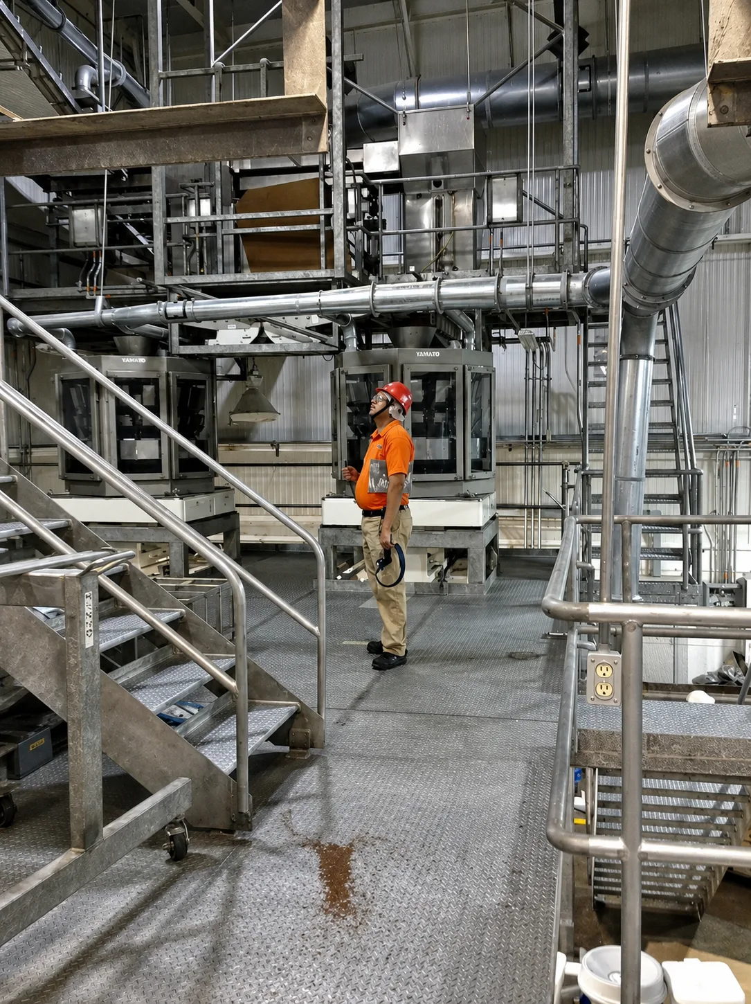 Colector de polvo industrial y sistemas de ventilación para la industria Alimenticio
