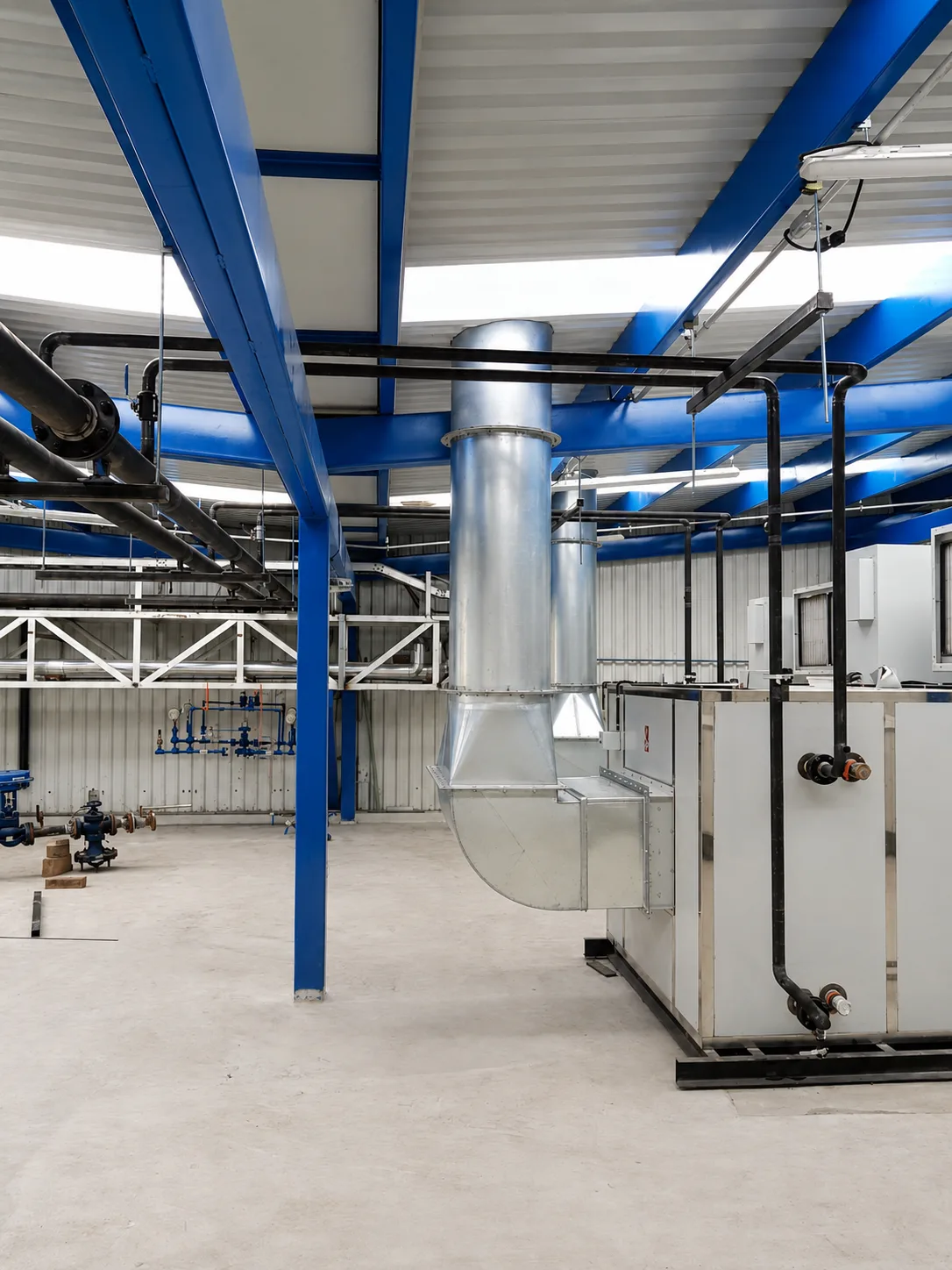 Colector de polvo industrial y sistemas de ventilación para la industria Alimenticio