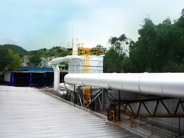 Colector de polvo industrial y sistemas de ventilación para la industria Aeroespacial