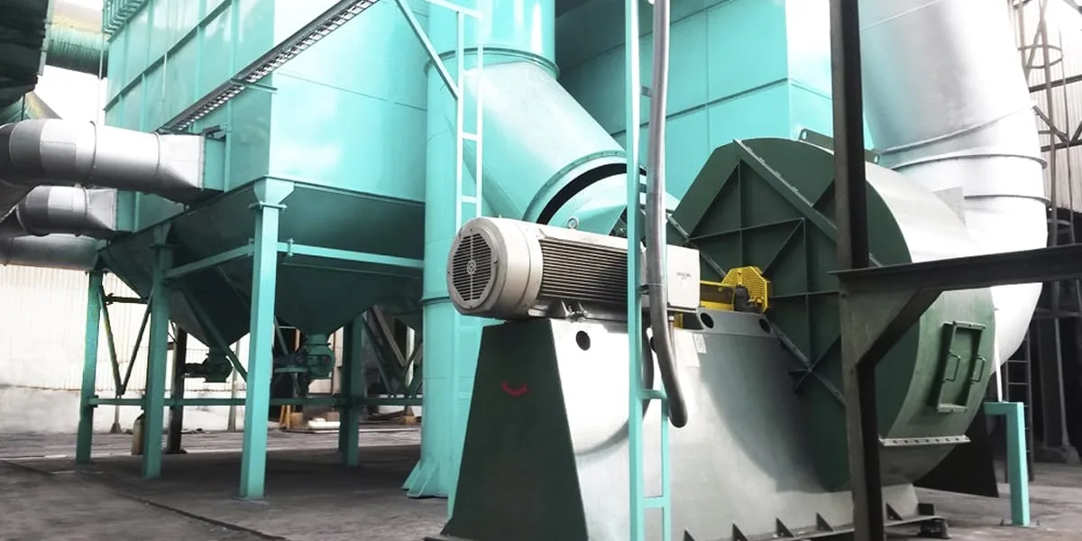 Ventilador centrífugo de alta temperatura humos