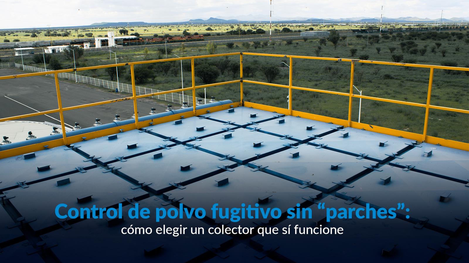 Campana de extracción capturando polvo en estación de trabajo industrial