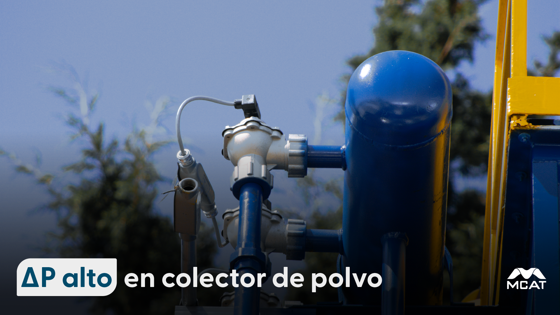 Medición de presión diferencial colector de polvo (ΔP alto) para diagnosticar filtros industriales y extracción de polvo